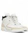 Shabbies  Sneaker Midtop Multi Mix Materials White gold